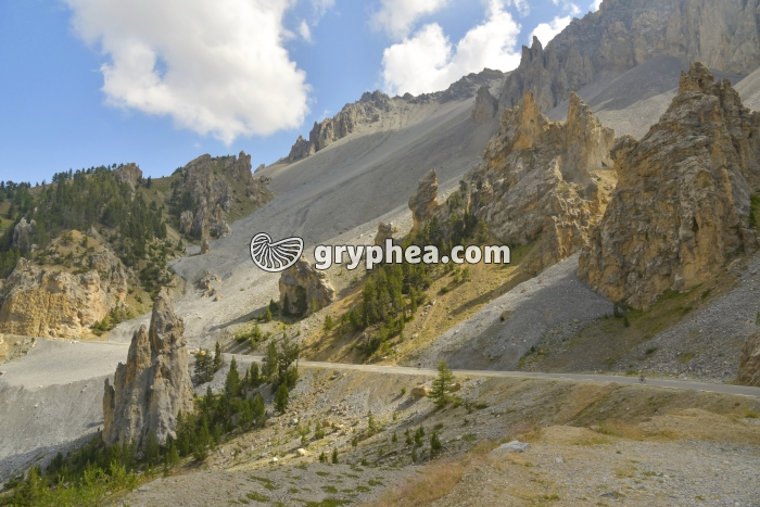 Eboulis et érosion (Casse déserte, col du Lautaret) - gryphea.org